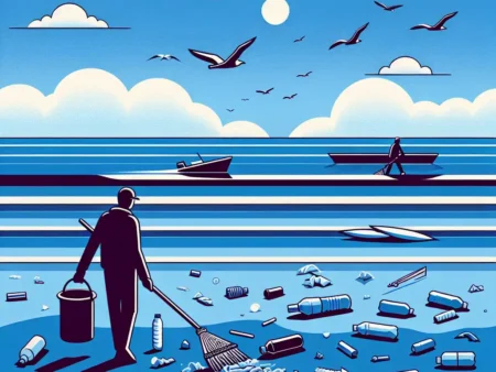 Aksi Nyata untuk Laut Sehat: Menyapu Sampah Plastik dari Pantai