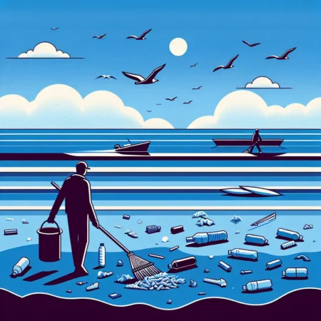 Aksi Nyata untuk Laut Sehat: Menyapu Sampah Plastik dari Pantai